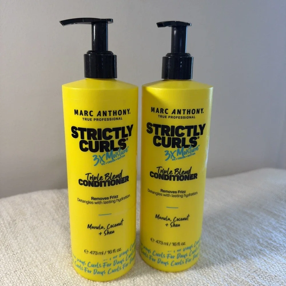 2-Marc Anthony Strictly Curls Triple Blend Conditioner 3X Moist. Marula Cocounut